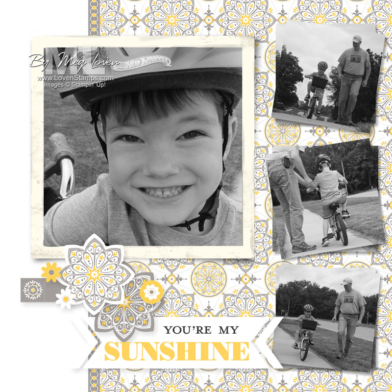 You're My Sunshine Kit: MDS Layout idea