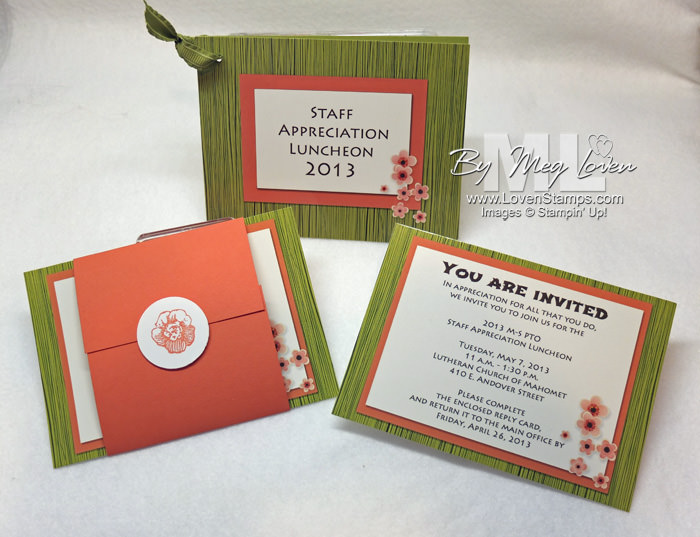 Asian Theme party invitations - My Digital Studio style for the PTO Teacher Appreciation Luncheon