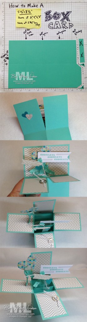Pop-Up Box Card: Video tutorial on making these fabulous cards simple, from LovenStamps