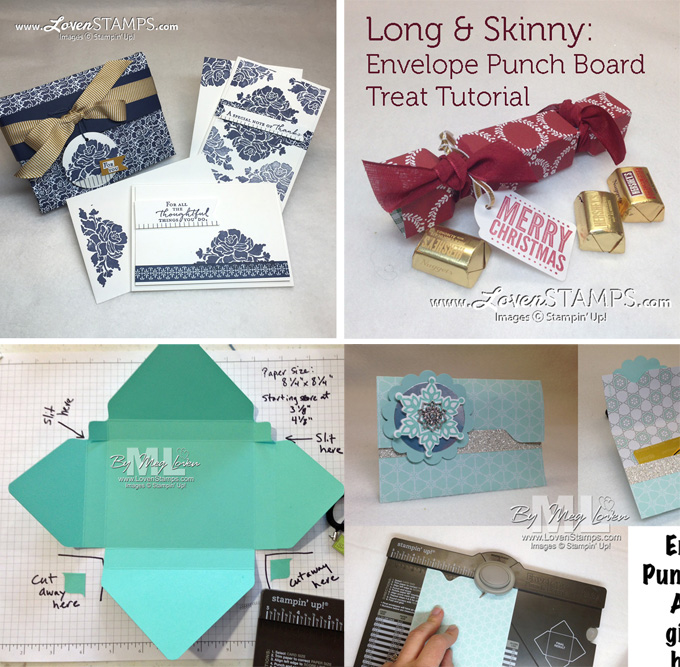LovenStamps: Don't miss these Envelope Punch Board Tutorials from LovenStamps