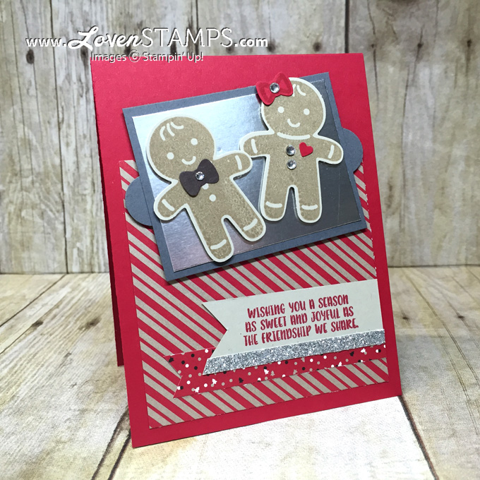LovenStamps: bake your own gingerbread couple - Cookie Cutter Christmas for Stamps in the Mail Club with Meg