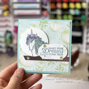 leave a little sparkle stamp set stampin up video tutorial