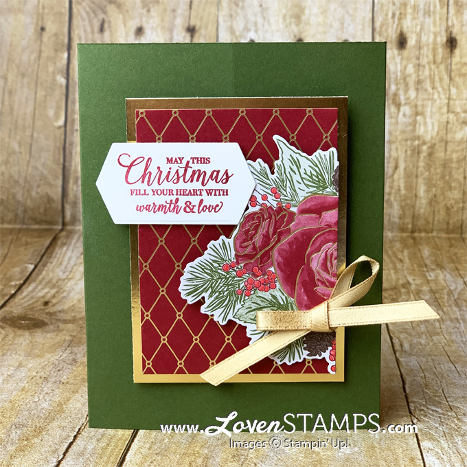 christmastime is here christmas roses stampin up 