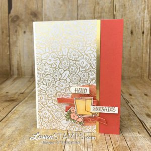 stampin blends tutorial for spotlighting technique with under my umbrella stamp set by stampin up with lovenstamps