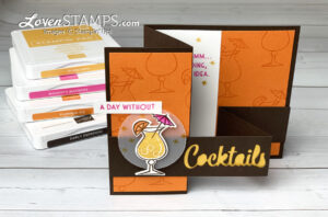 nothings better than stamp set love you more than cocktails dies