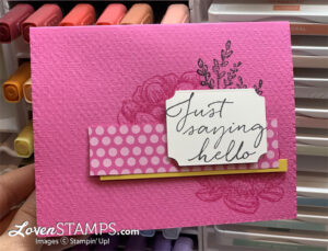 tasteful touches in good taste suite new magenta madness in color stampin up