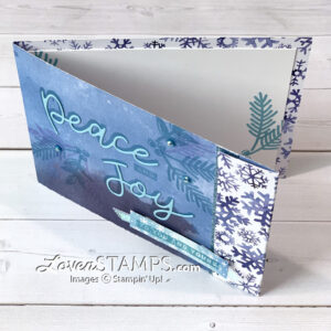 snowflake splendor dsp card base christmas card idea lovenstamps