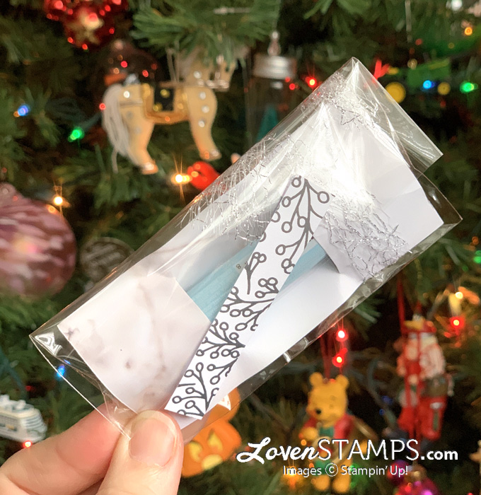 chapstick christmas gift seal on iceberg handmade gift