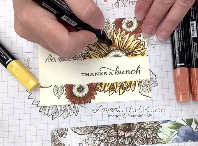 lovenstamps-steps-for-stampin-blends-markers-how-to-color-celebrate-sunflowers-fall-card-idea-video-tutorial-1