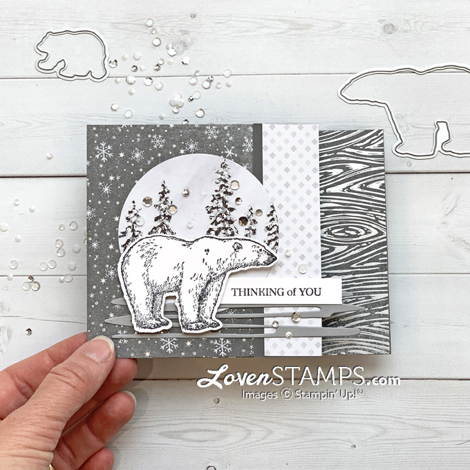 artic-polar-bears-peaceful-place-grayscale-thinking-of-you-support-extended-z-fun-fold-layout-walkthrough-video-stampin-up-supplies