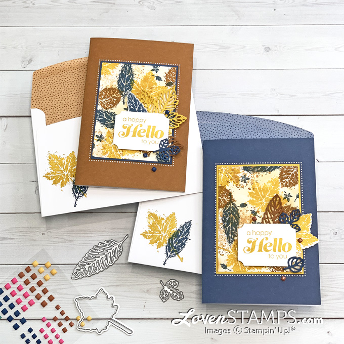 ep-200-gorgeous-leaves-intricate-dies-stampin-up-fall-sunny-sentiments-hello-card-collage-stamping-tutorial-video