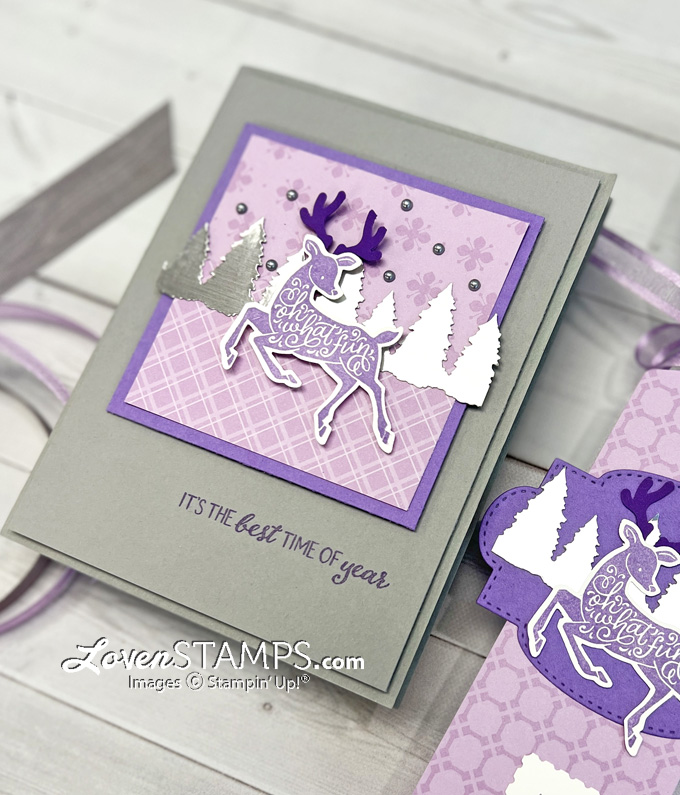 peaceful-deer-builder-punch-purple-christmas-card-stampin-up-silver-foil-sheets-bookmark-gift-idea-video-tutorial-tall-close