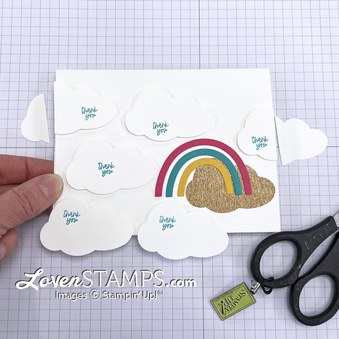Cloud-Punch-Collage-Technique-brilliant-rainbow-of-happiness-bundle-rose-gold-paper-stampin-up-supplies-video-tutorial-far-sq
