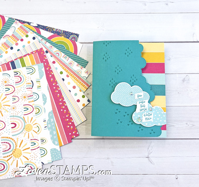 basic-borders-cloud-edge-card-sunshine-rainbow-happiness-cloud-punch-sab-stampin-up-tutorial-video-further-out
