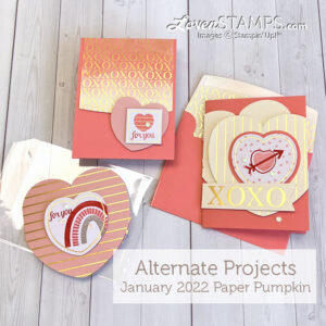 january-2022-paper-pumpkin-kisses-hugs-alternate-project-ideas-valentine-craft-kit-by-mail-hearts-blending-brushes-tutorial-video-stampin-up-lovenstamps-envelope-dsp-trick