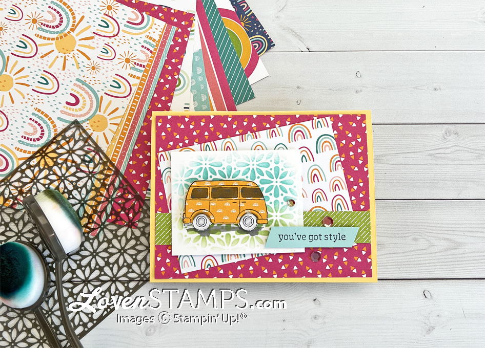 stamped-paper-piecing-flower-power-driving-by-volkswagon-van-blending-brushes-sunshine-rainbows-dsp-sab-stampin-up-technique-tutorial-close-l-tall