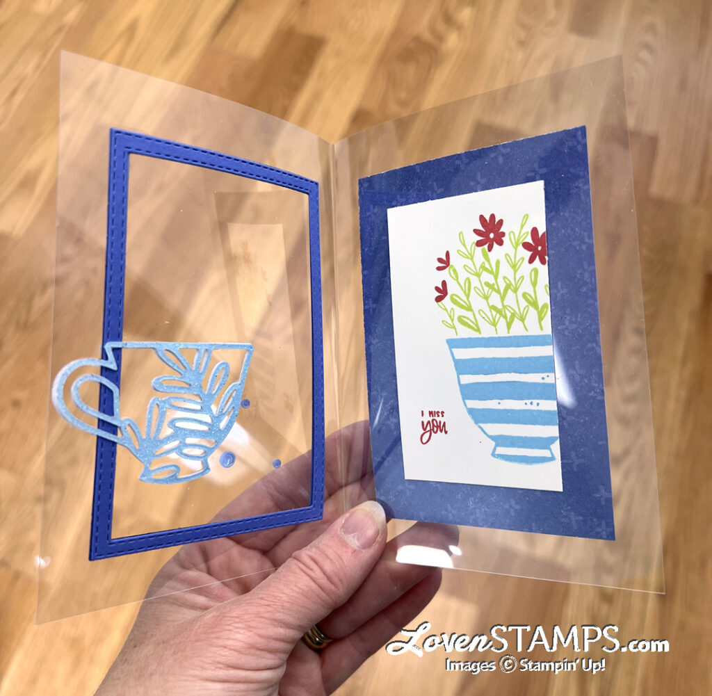 stitched-rectangles-cup-of-tea-boutique-glimmer-paper-window-sheet-clear-card-base-stampin-up-tutorial