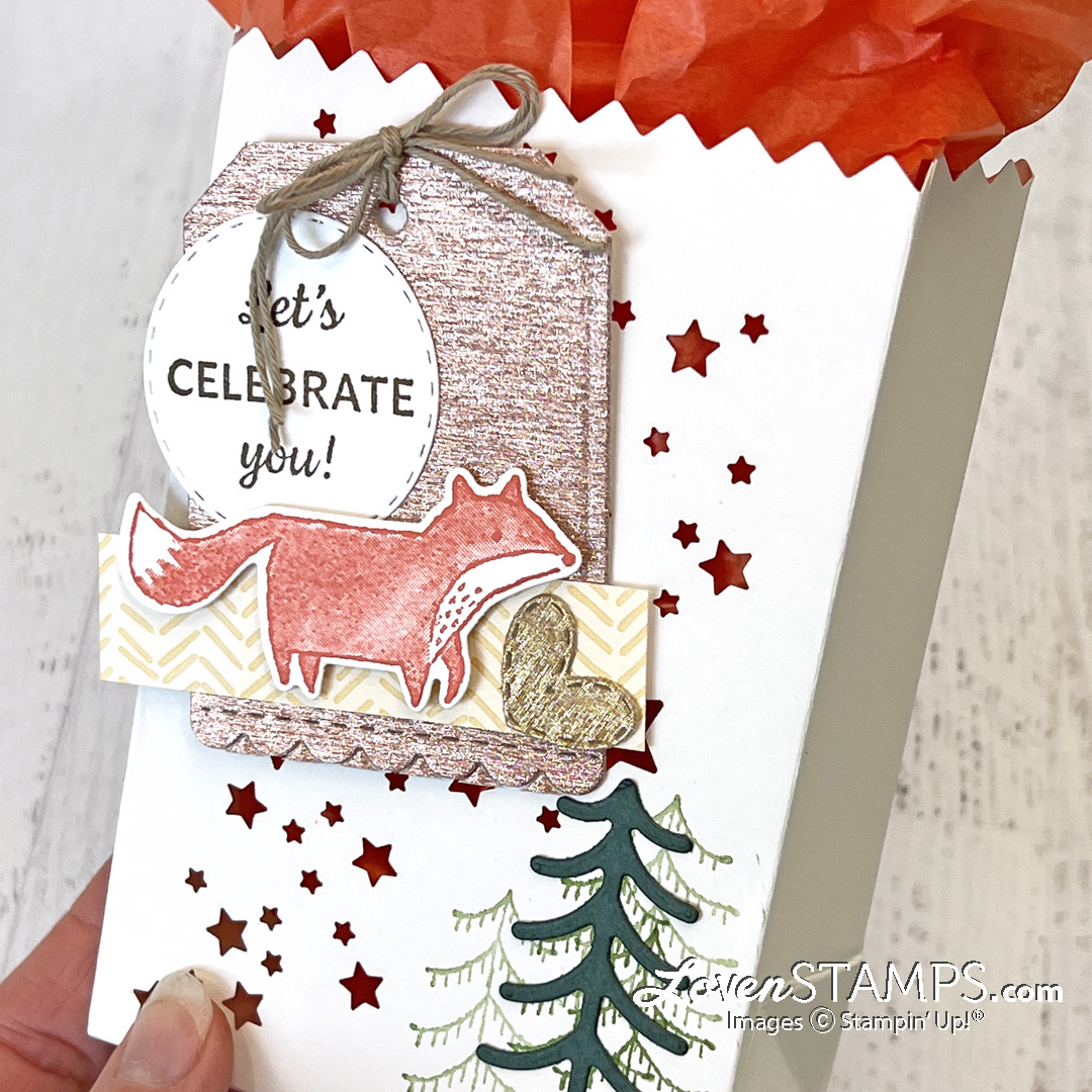 stars-gift-bag-happy-forest-friends-treat-celebrations-tag-dies-stampin-up-foxy-tag-angled-tall