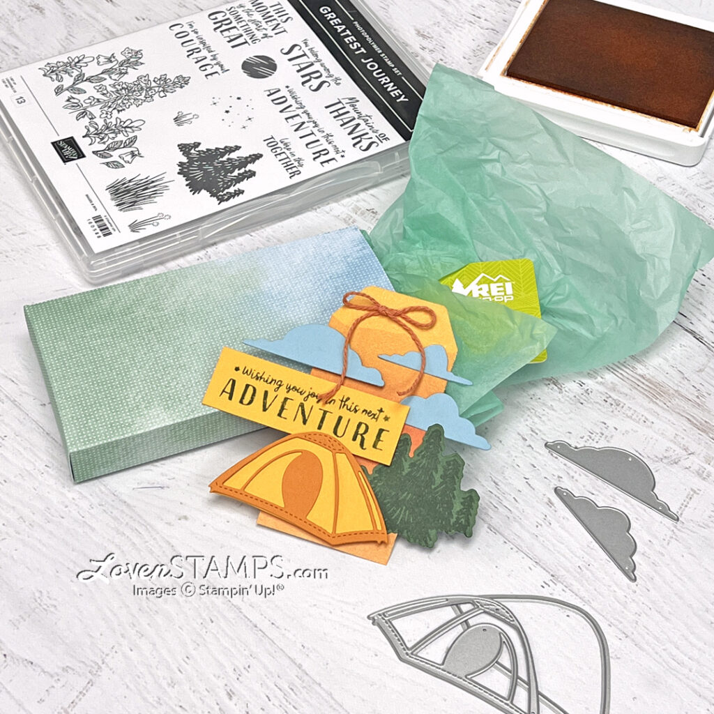 Simple DIY Gift Card Box from Stampin' Up!®'s Enjoy the Journey Suite and  Memories & More Cards and Envelopes - LovenStamps