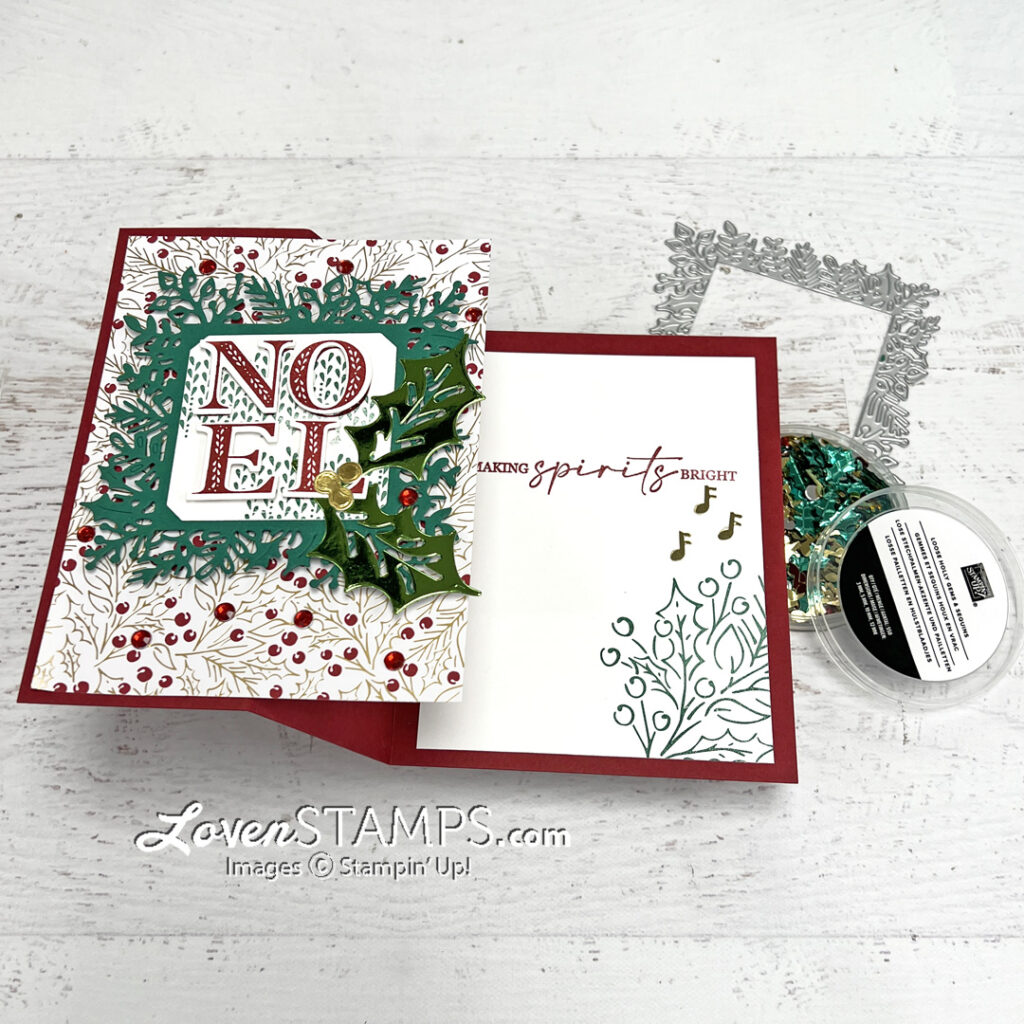 Christmas Classic Z Fold with Joy of Noel, Stampin' Up!®'s