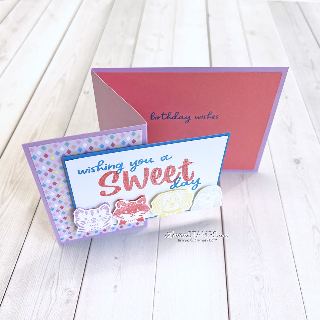 ep-441-sweetest-cherries-pets-and-more-stampin-up-online-exclusive-z-fold-card-video-tutorial-cat-fox-dog-parakeet