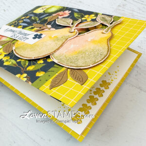 Ep 566: See BOTH SIDES of Pretty Papers - DSP Card Base, Stampin’ Up!®’s NEW Painterly Pears Suite