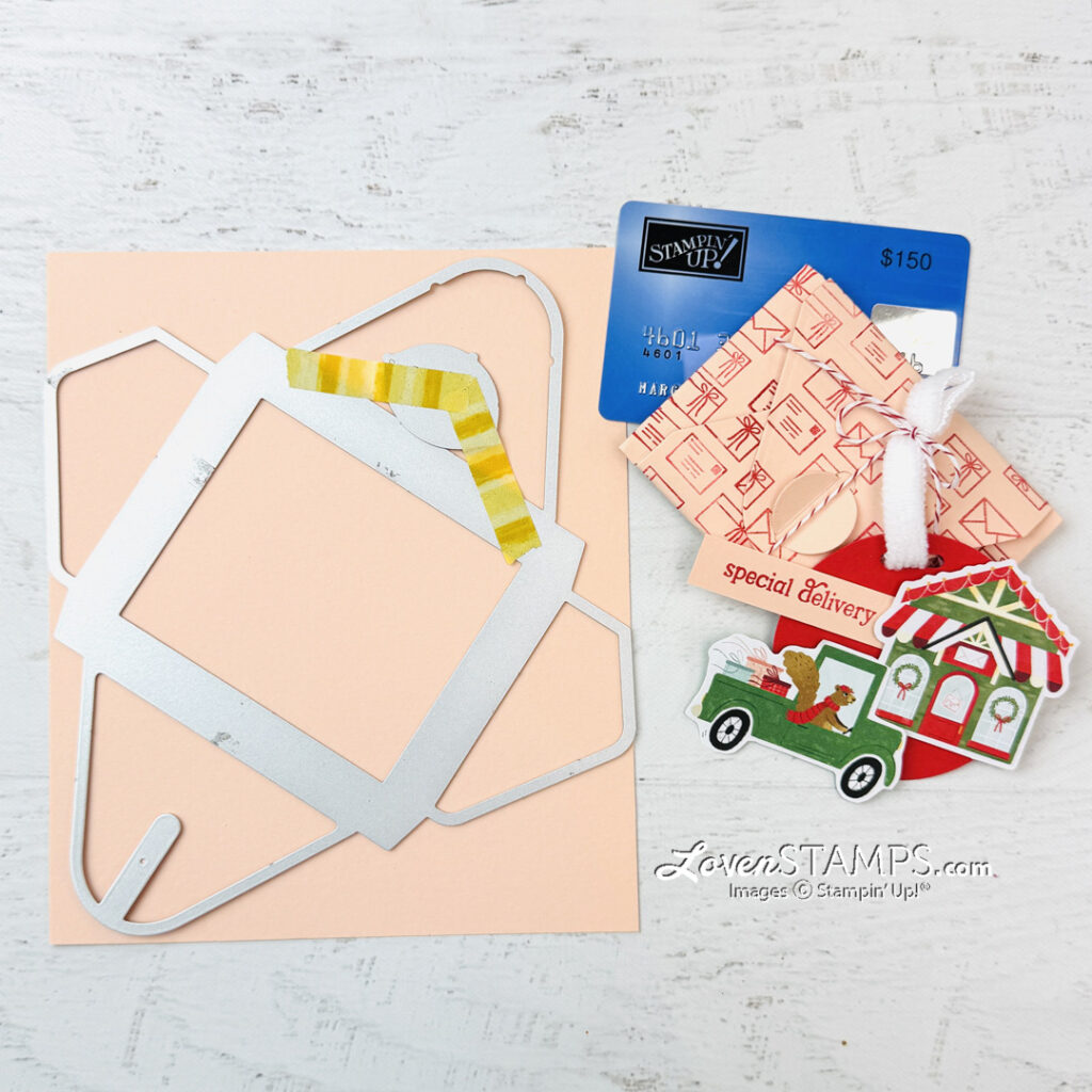 Ep 583: YES, It Fits Gift Cards! How to Hack Stampin’ Up!®'s North Pole Delivery Suite