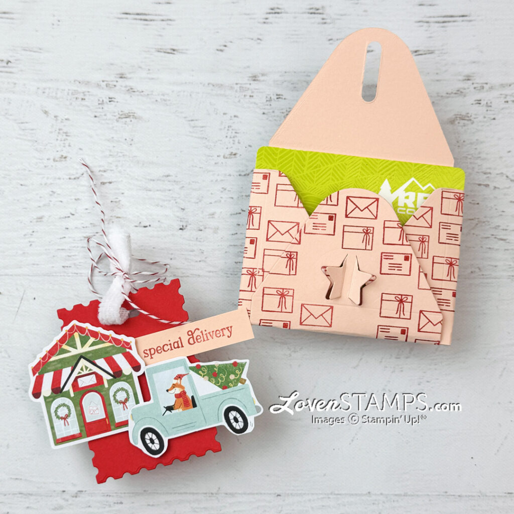 Ep 583: YES, It Fits Gift Cards! How to Hack Stampin’ Up!®'s North Pole Delivery Suite