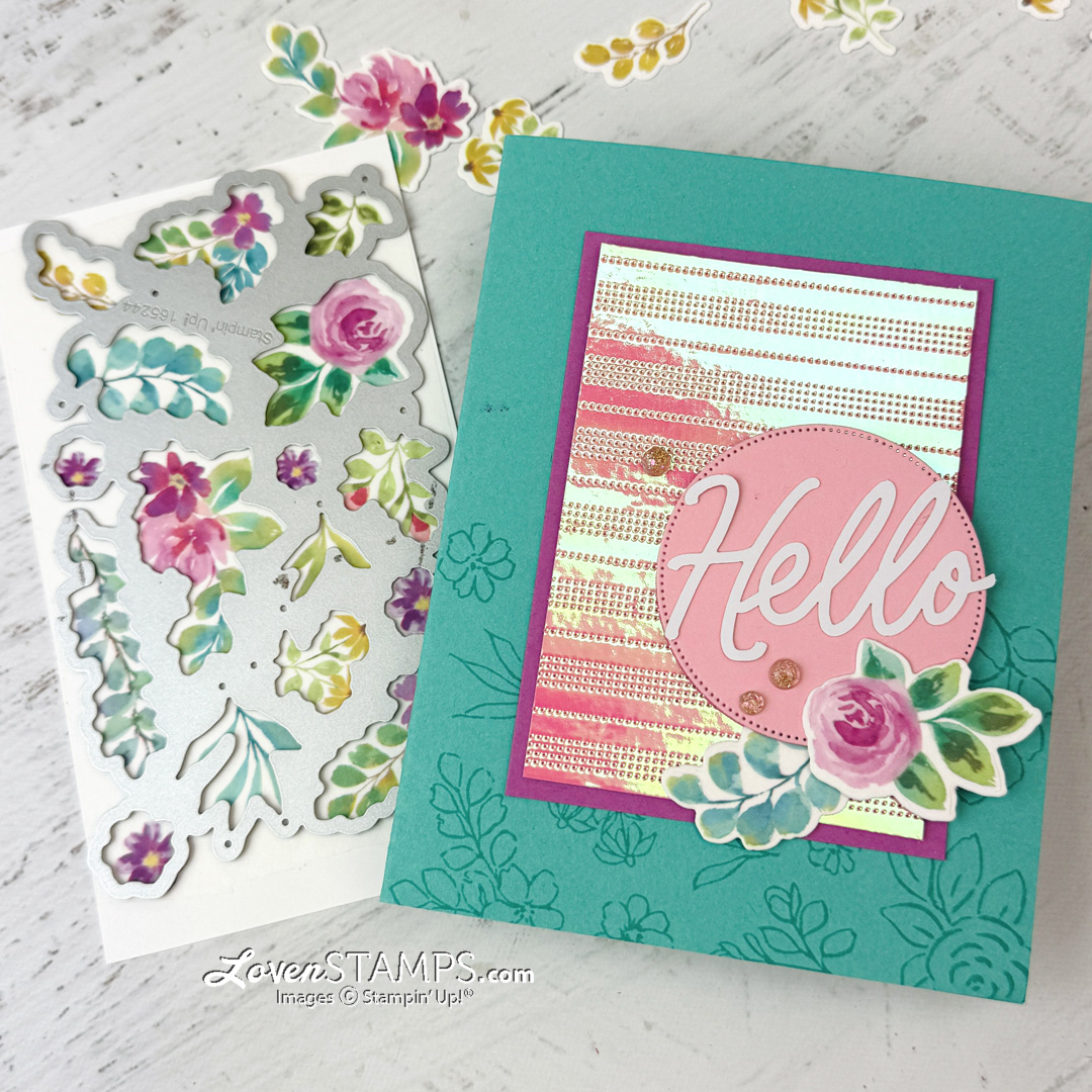Ep 584: I Cut Out 16 Beautiful Flowers in 30 Seconds, Stampin’ Up!®'s Extraordinary Flora Washi Tape