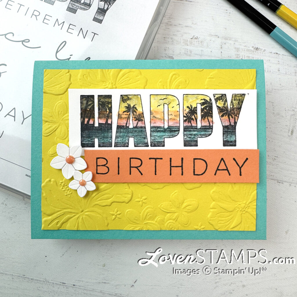 ep-587-happy-place-hibiscus-hybrid-embossing-folder-watercolor-pencils-stampin-up-card-tutorial-w-stazon