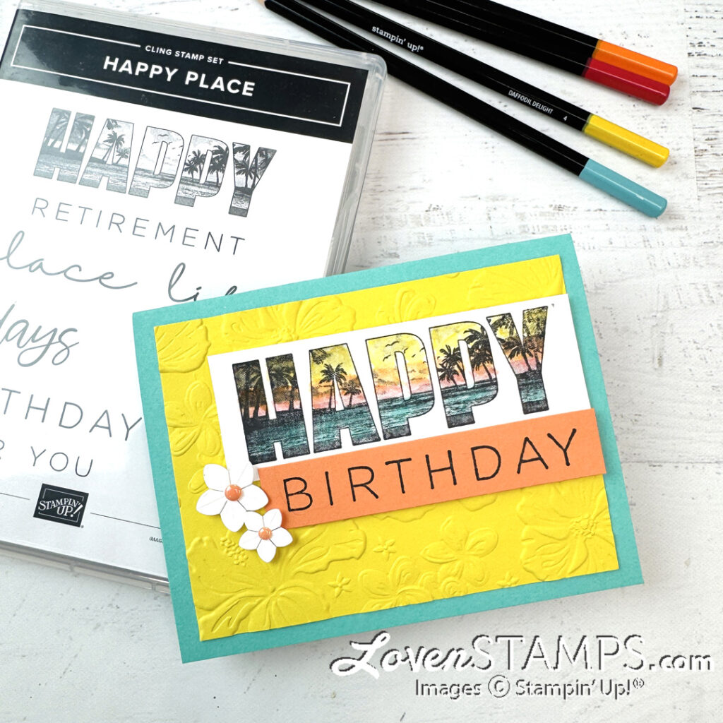 ep-587-happy-place-hibiscus-hybrid-embossing-folder-watercolor-pencils-stampin-up-card-tutorial-w-stazon