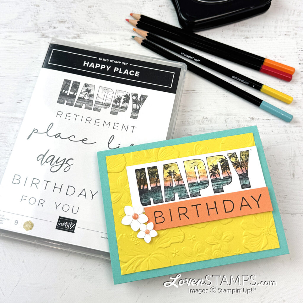 ep-587-happy-place-hibiscus-hybrid-embossing-folder-watercolor-pencils-stampin-up-card-tutorial-w-stazon