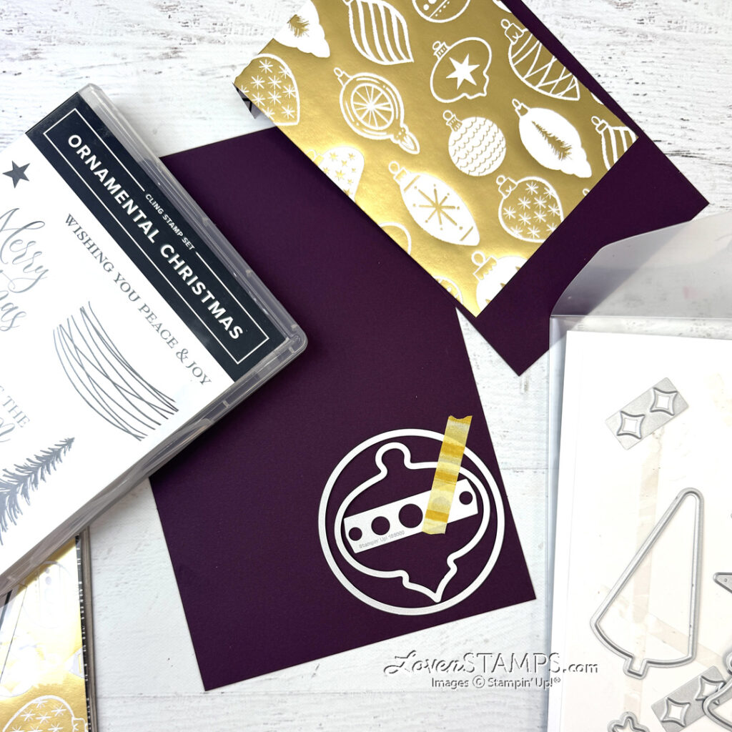 ep-589-4x6-dsp-card-front-modern-christmas-large-gold-hoop-stampin-up-how-to-die-cut