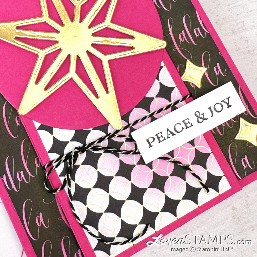 Ep 591: PINK for Christmas?? Fun Fold Custom Color Cards with Stampin’ Up!®'s Modern Christmas Suite