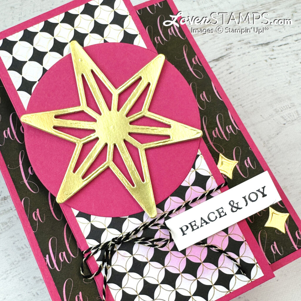 Ep 591: PINK for Christmas?? Fun Fold Custom Color Cards with Stampin’ Up!®'s Modern Christmas Suite