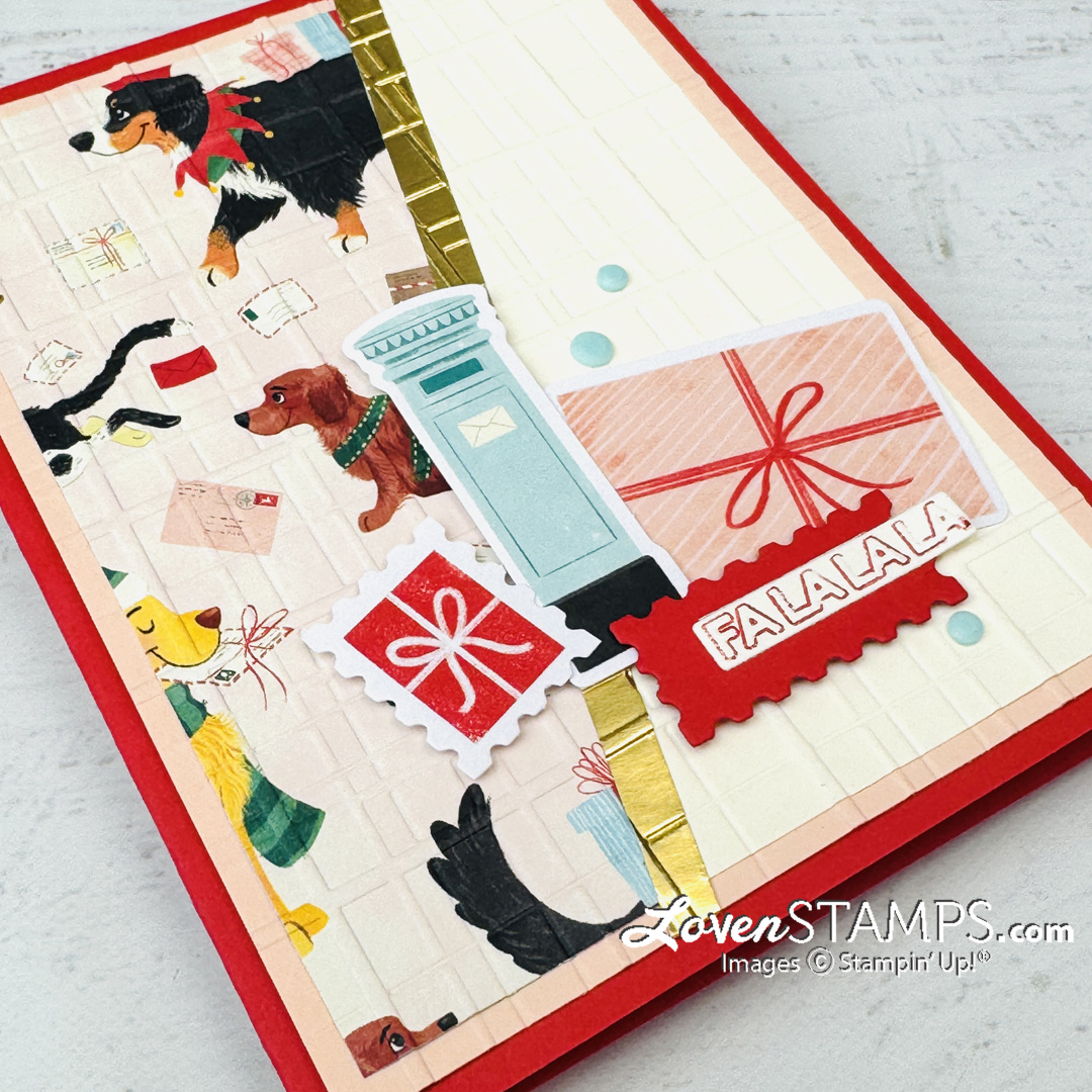 ep-594-jolly-delivery-mailboxes-christmas-dog-suite-stampin-up-plaid-embossed-card-front-diagonal-dsp-close-left
