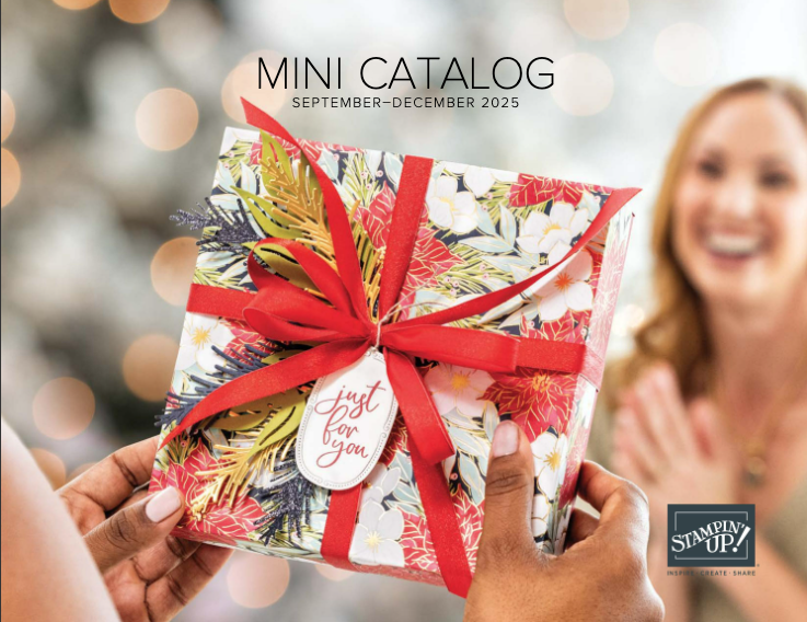stampin up holiday mini catalog september to december 2025 cover