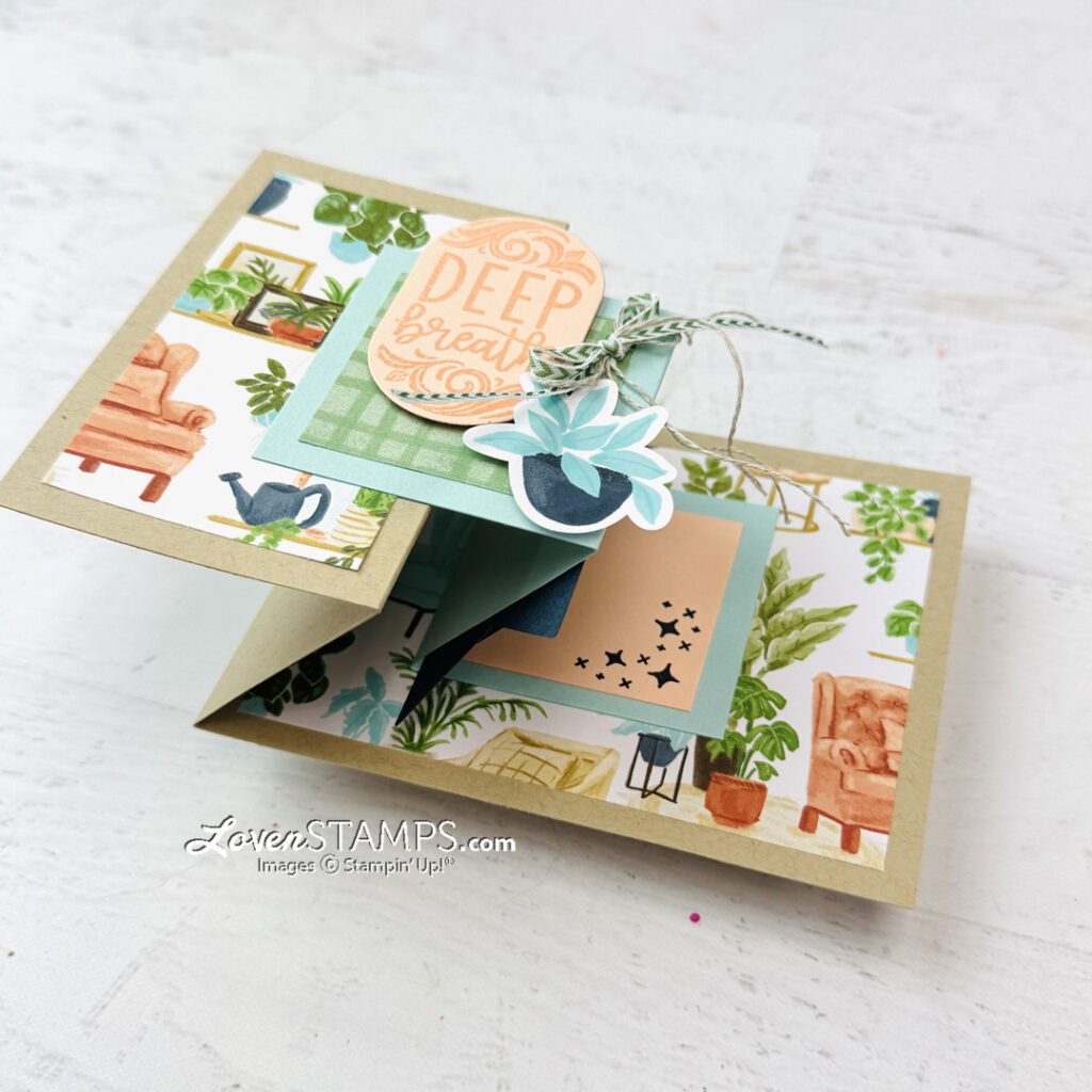 Ep 599: How Many Greetings Fit in One Fun Fold Card?? Stampin’ Up!® Hobby Haven Suite Collection