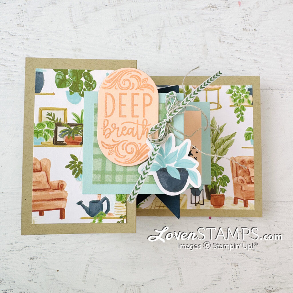 Ep 599: How Many Greetings Fit in One Fun Fold Card?? Stampin’ Up!® Hobby Haven Suite Collection