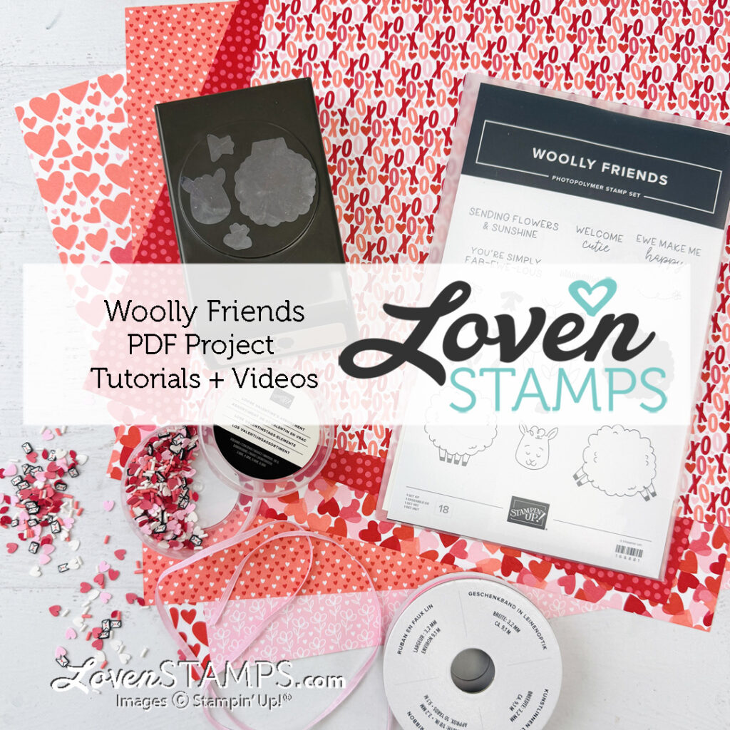 Jan 2026 Perks: LovenStamps Monthly Tutorials Woolly Friends Sheep + CSC Endless Love Video Class