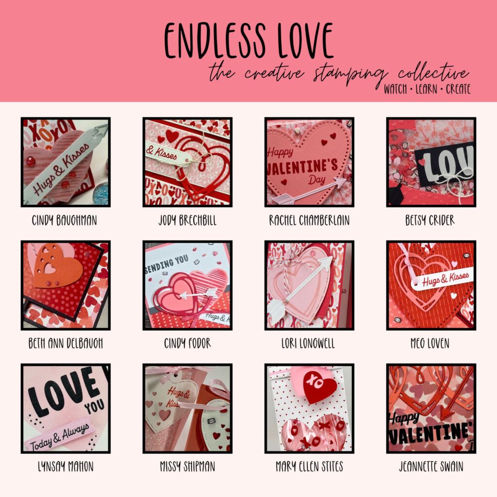 January 2026 CSC Creative Stamping Collective Video Class from Meg - Made with Love Bundle