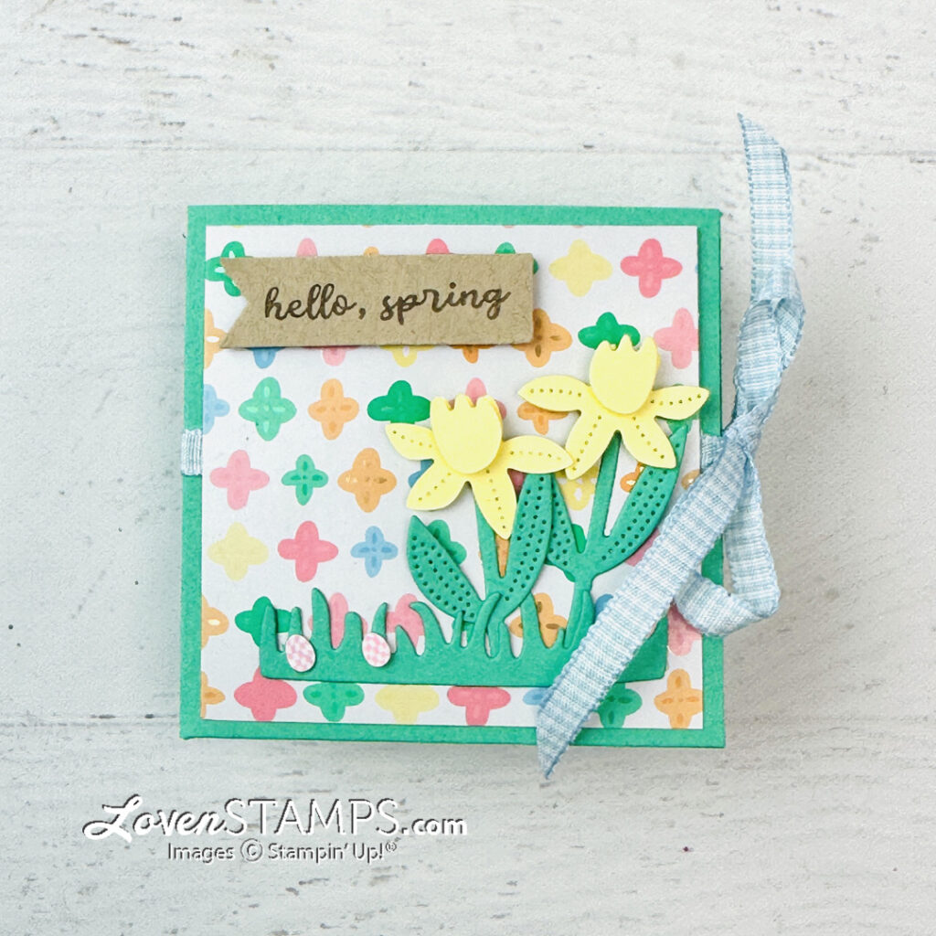 Ep 614: Fun Fold Springtime Corner Pop Up Card with Stampin’ Up!® Easter Joy Suite Collection