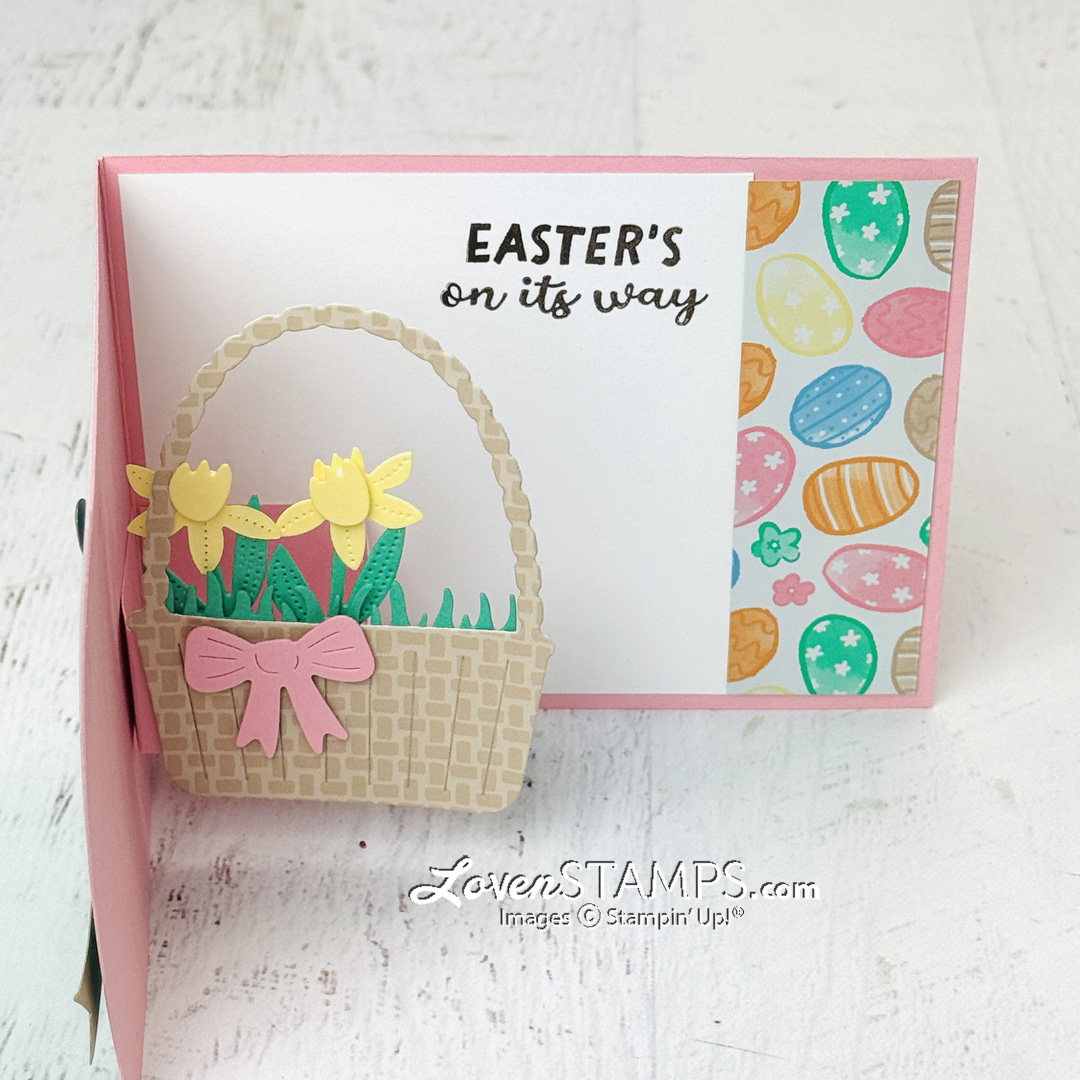Ep 617: Playful Pop Up Easter Basket Card with Stampin’ Up!®'s Easter Joy Suite Collection