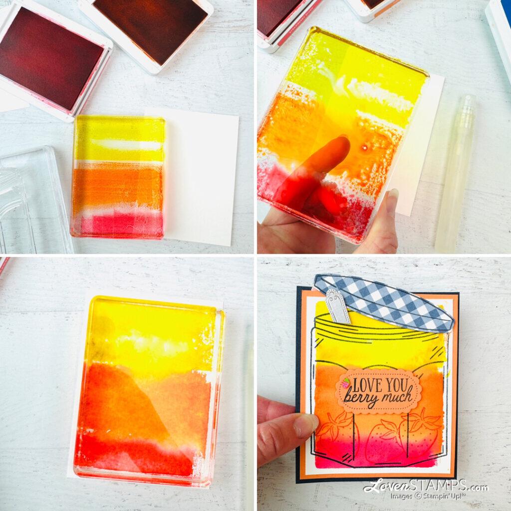 Ep 618: WOW Watercolor Block Printing with Stampin’ Up!®'s NEW Homemade Sweetness Suite Collection