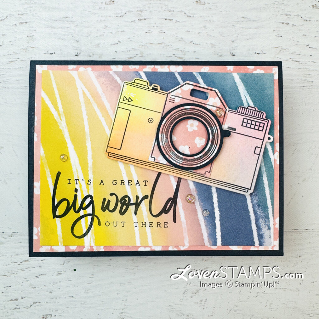 Ep 622: Big World, Big Watercolor with Stampin’ Up!®'s NEW Capturing Memories Bundle