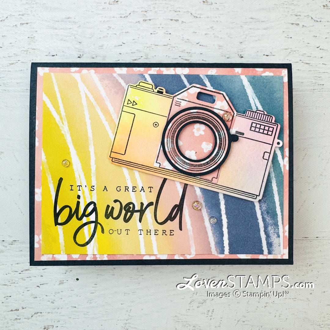 Ep 622: Big World, Big Watercolor with Stampin’ Up!®'s NEW Capturing Memories Bundle