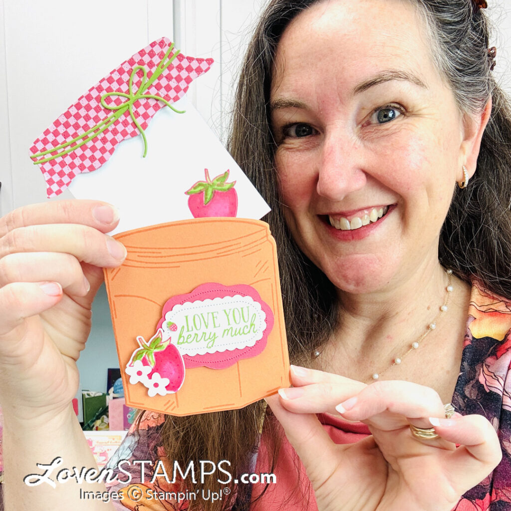 Ep 620: DIY Gift Card Holder Jam Jar, Stampin’ Up!®'s NEW Homemade Sweetness Suite Collection