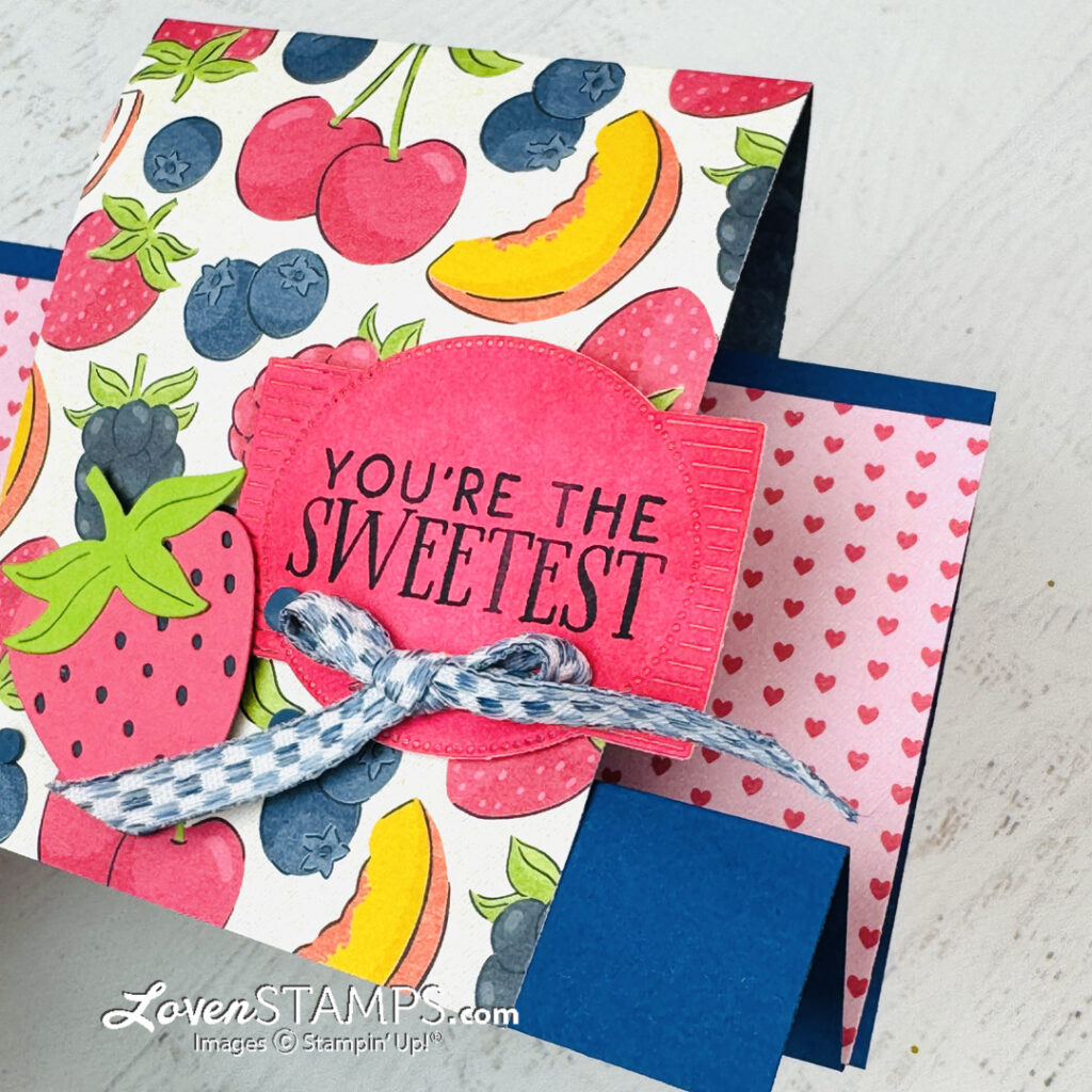 Ep 621: Easy WOW - Stair Step Overlay Card, Stampin’ Up!®'s NEW Homemade Sweetness Suite Collection
