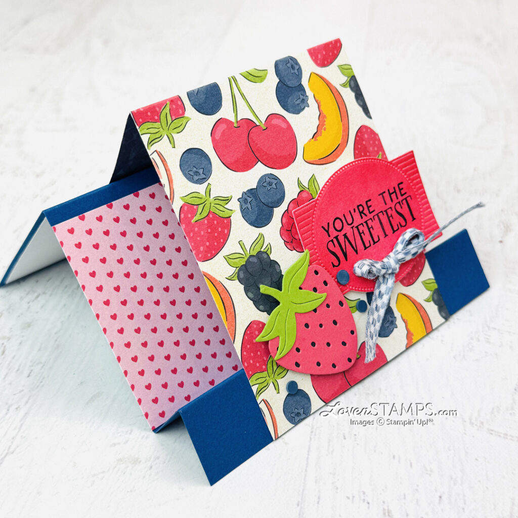 Ep 621: Easy WOW - Stair Step Overlay Card, Stampin’ Up!®'s NEW Homemade Sweetness Suite Collection