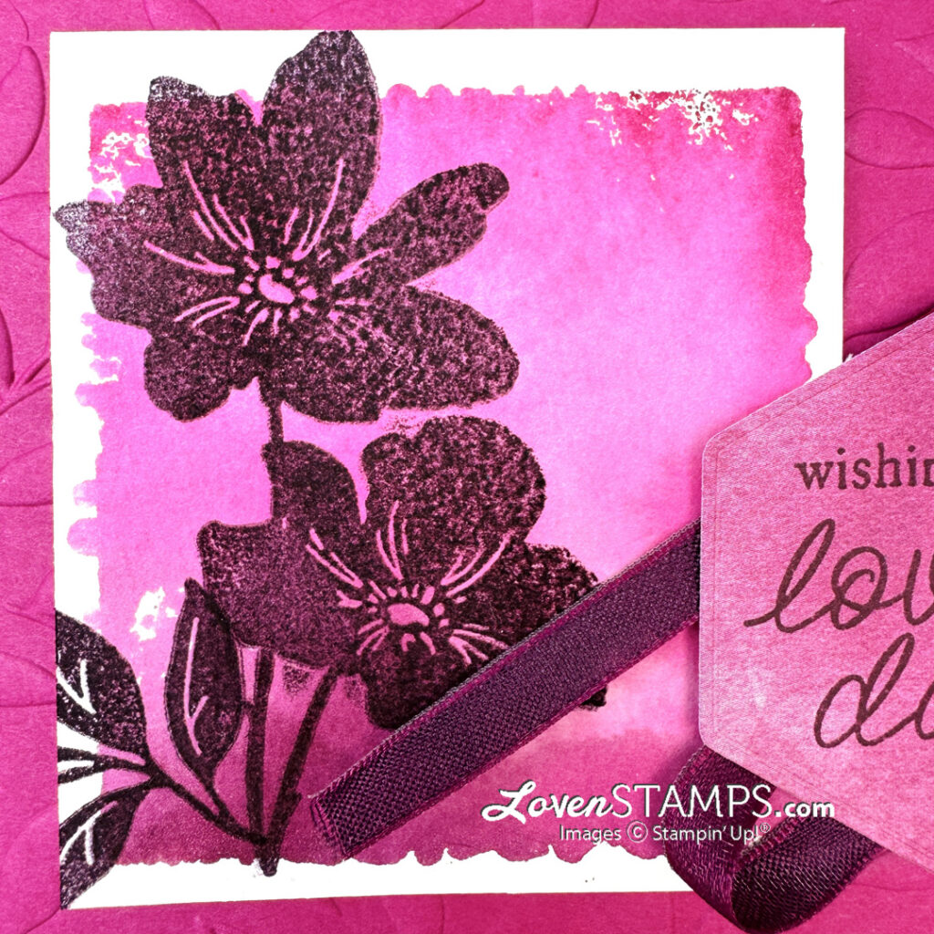 Ep 623: Bright, Bold Color with Watercolor Block Prints and Stampin’ Up!®'s NEW Garden Poetry Suite